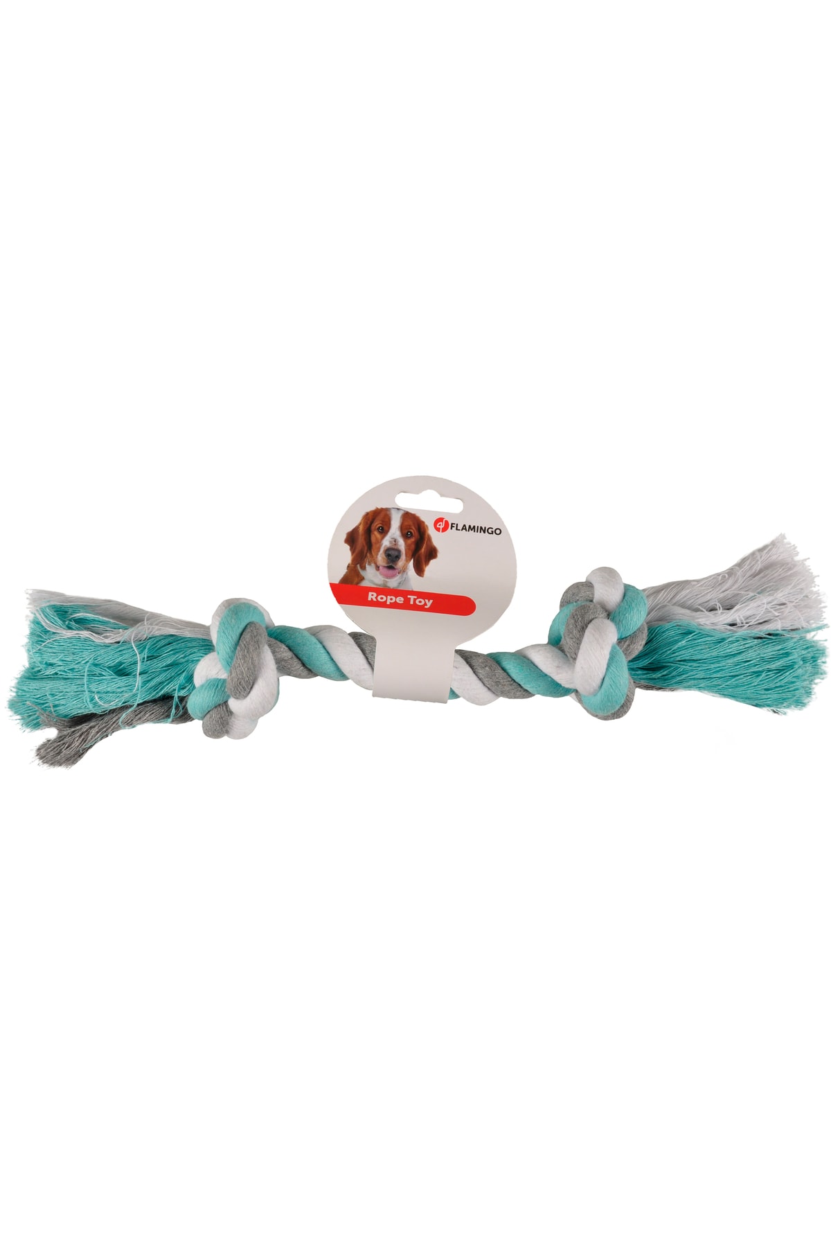 2 Dügümlü Ip L 35 Cm Yesıl+Beyaz+Grı