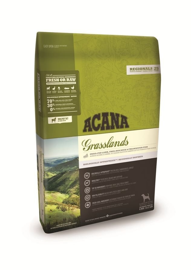 ACANA Regionals - Grasslands Köpek Maması 6kg - Tüm ırk ve yaşam evreleri için