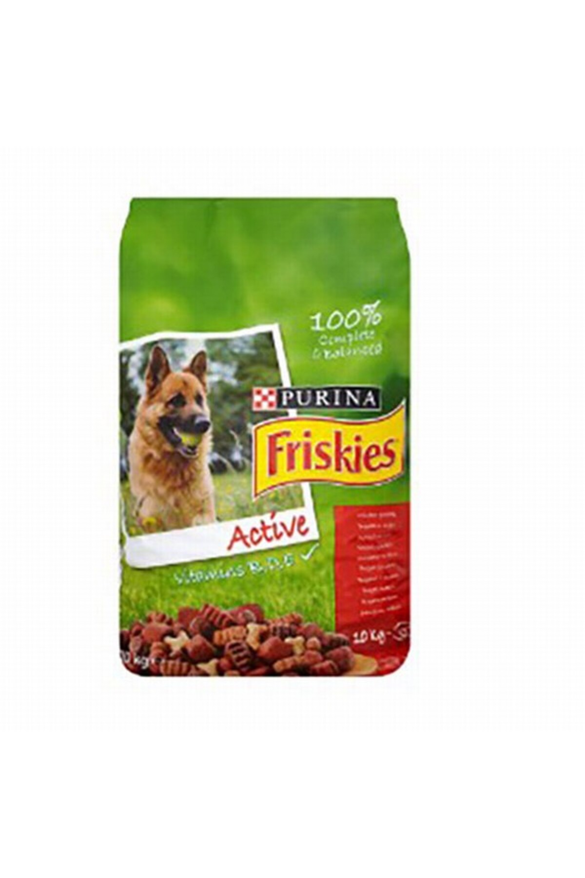 Friskies Active Sığır Etli Köpek Maması -10Kg