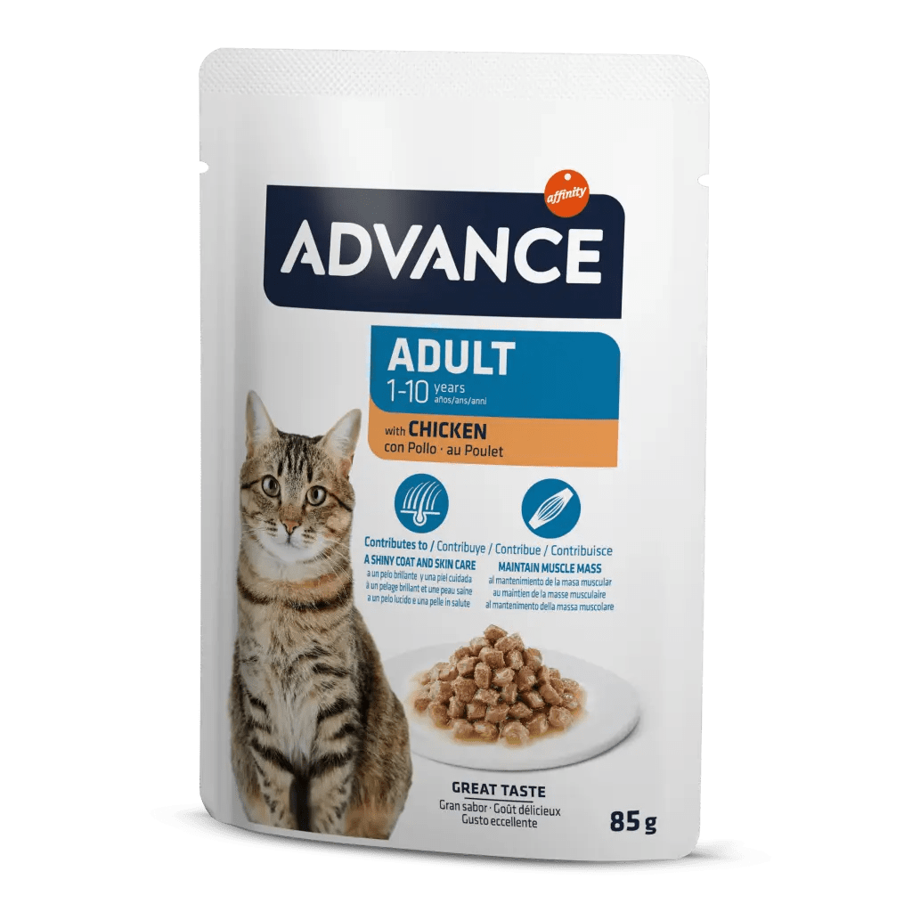 Advance Cat Adult Tavuklu Yetişkin Yaş Kedi Maması 85 Gr