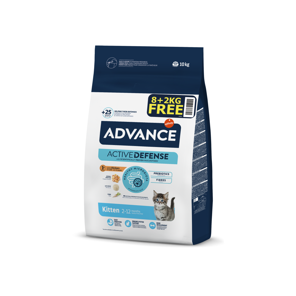Advance Cat Kıtten Chıcken & Rıce 8+2 Bonus Paket