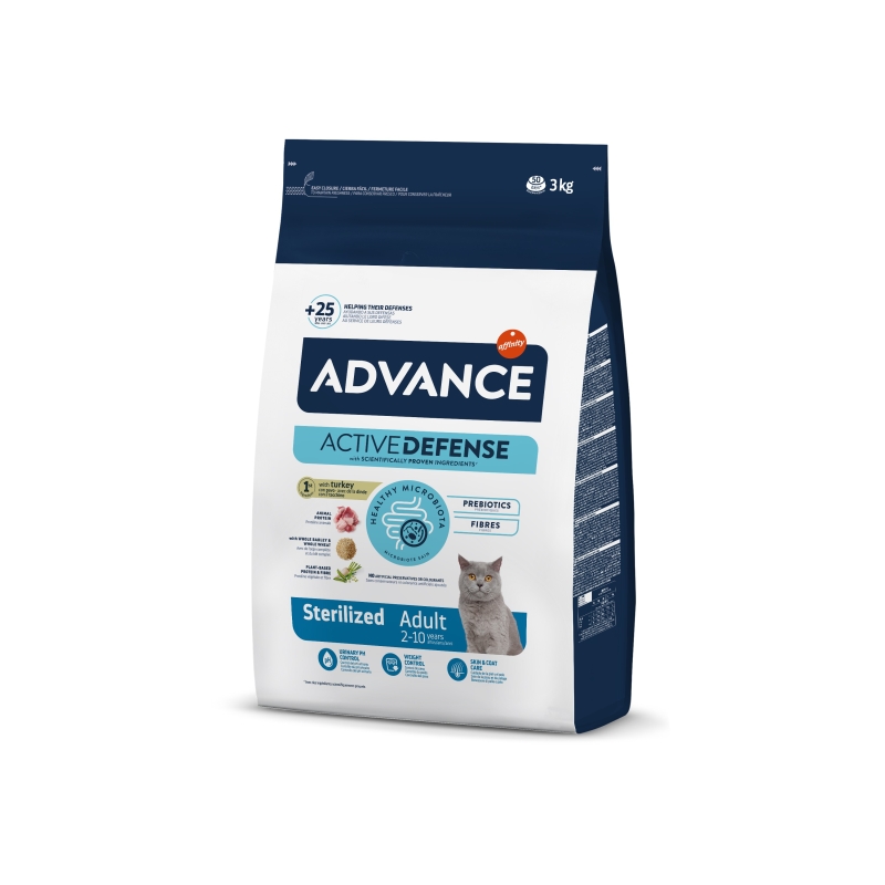Advance Cat Sterilised Hindili Kısırlaştırılmış Kedi Maması 3 Kg