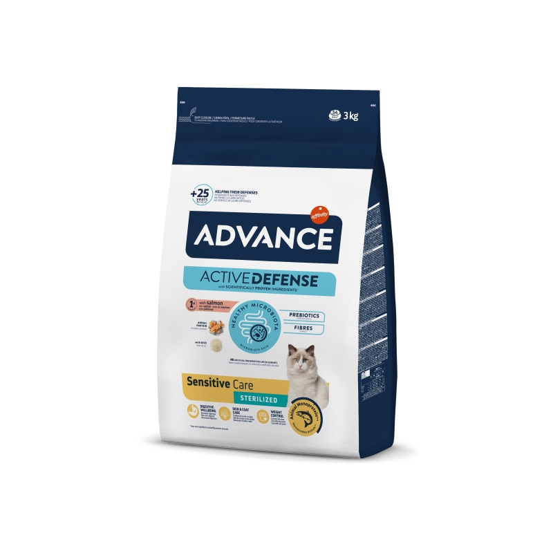 Advance Cat Sterilized Somonlu Kısırlaştırılmış Kedi Maması 3 Kg