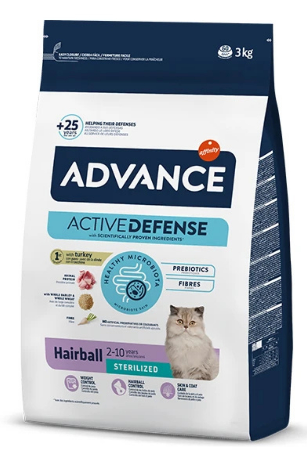 Advance Cat Sterılızed Haırball 3 Kg