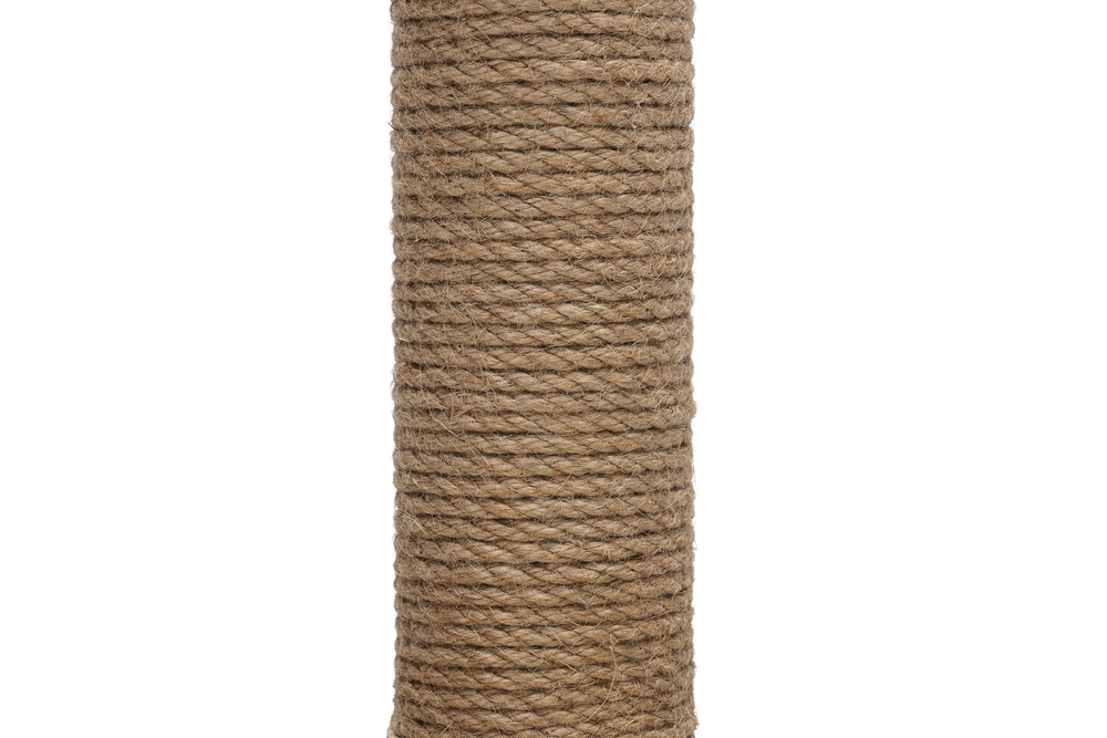 Beeztees DBL Kedi Tırmalama ve Oyuncağı, Kahverengi, 39,5x39,5x62cm