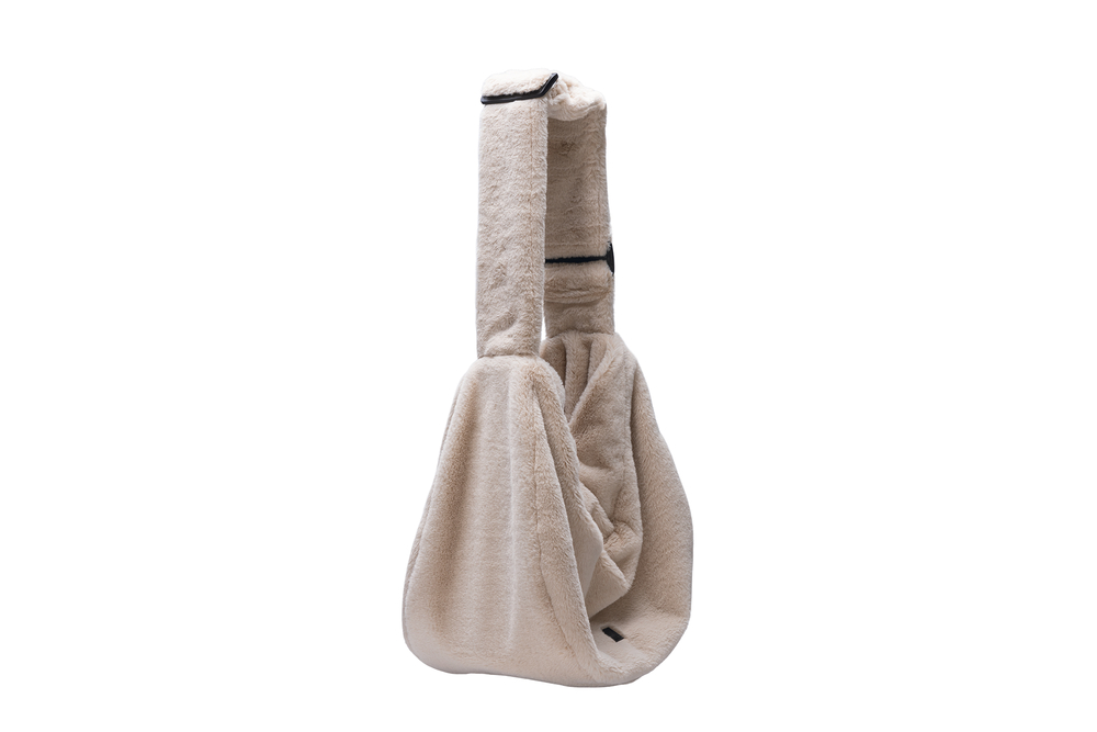 Beeztees DBL Köpek Taşıma Çantası, 6,5Kg'ye kadar, Bej, 48x23x33cm