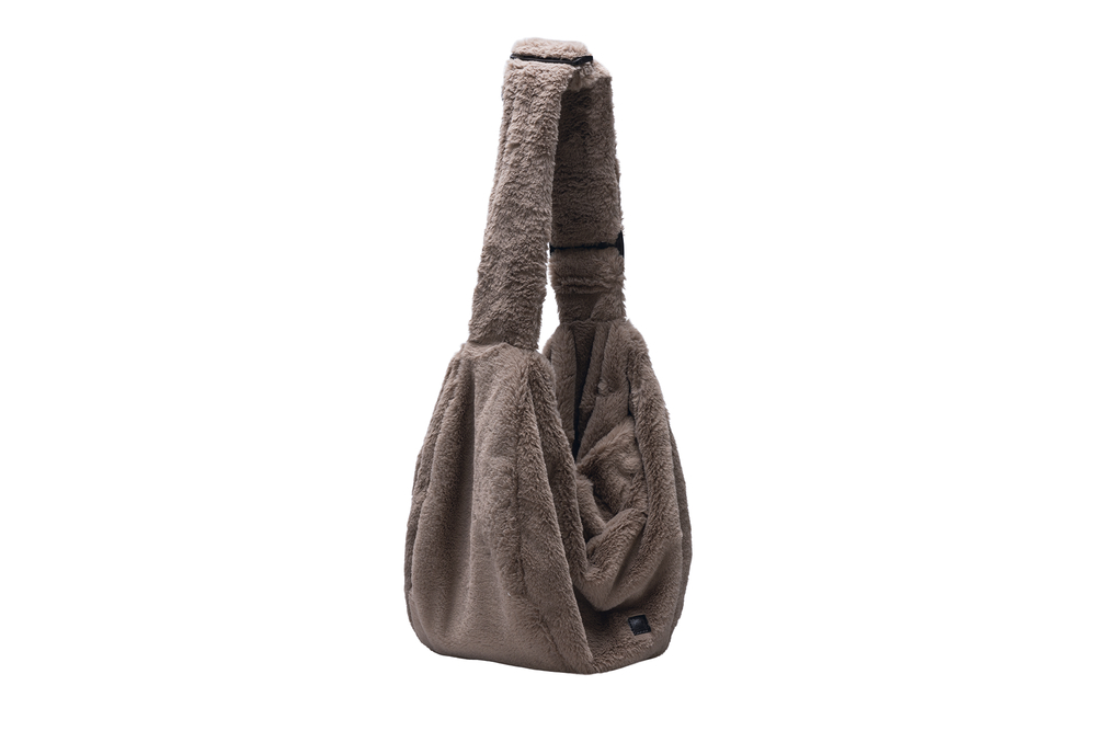 Beeztees DBL Köpek Taşıma Çantası, 6,5Kg'ye kadar, Koyu Gri, 48x23x33cm