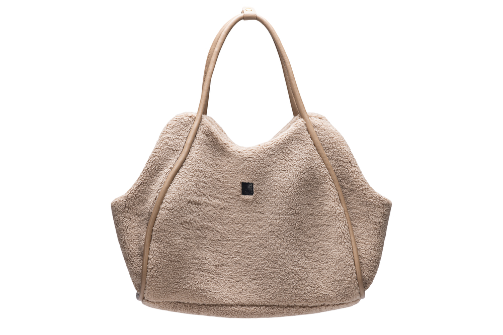 Beeztees DBL Köpek Taşıma Çantası, Yıkanabilir, 6,5Kg'ye kadar, Bej, 43x15x35cm