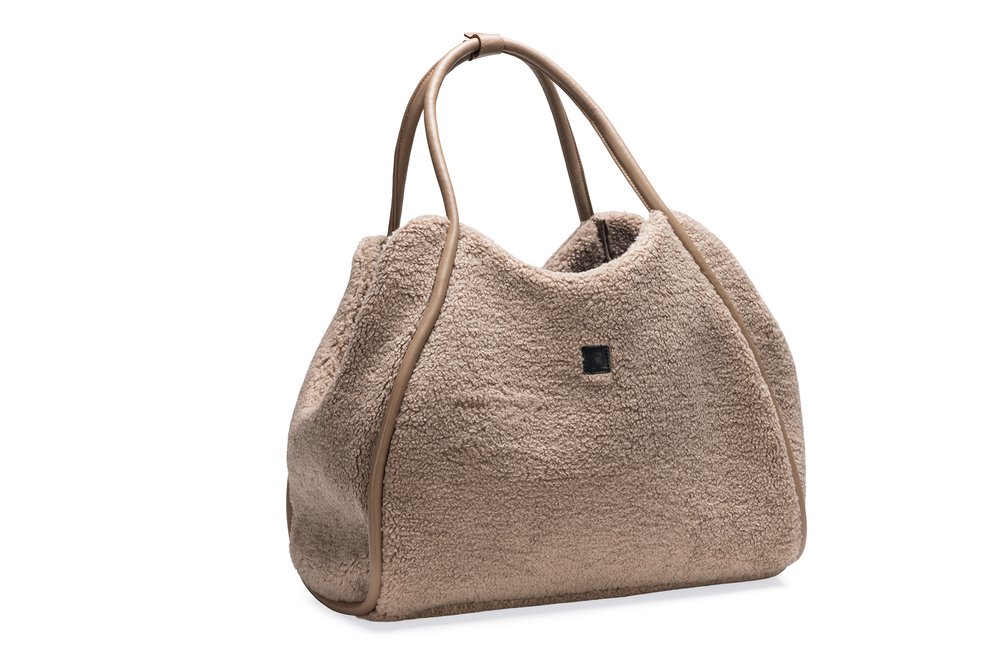Beeztees DBL Köpek Taşıma Çantası, Yıkanabilir, 6,5Kg'ye kadar, Bej, 43x15x35cm