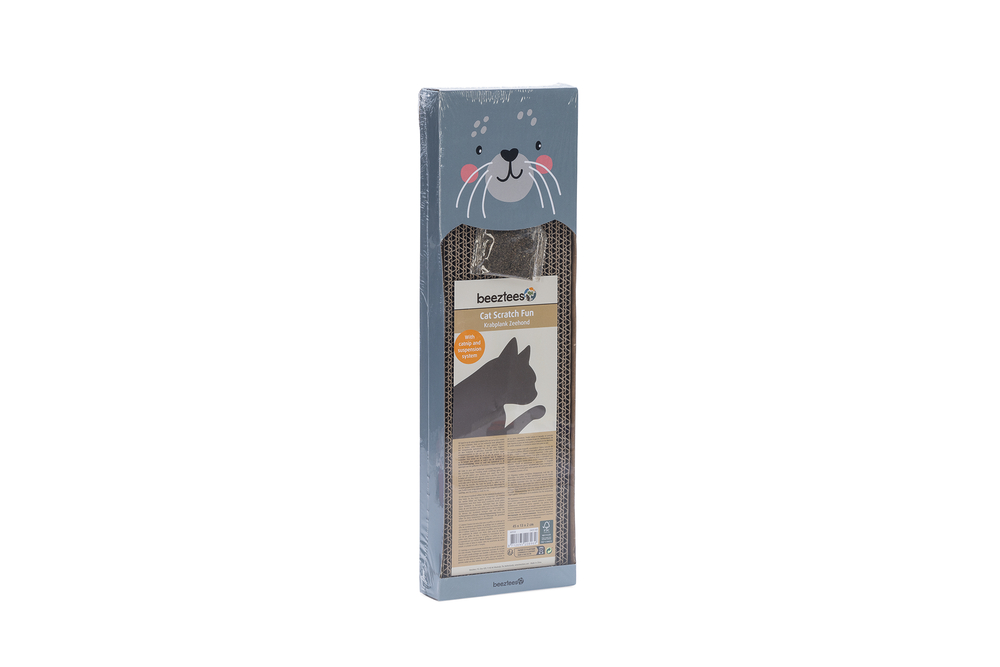Beeztees Kedi Karton Tırmalama, Mavi, 45cm