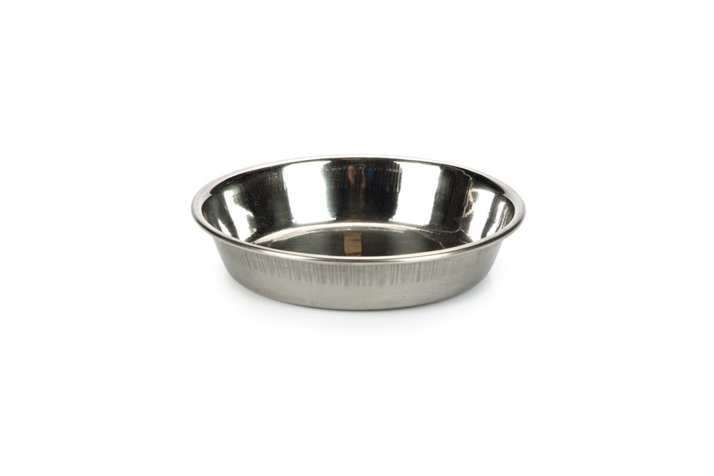 Beeztees Kedi Mama Su Kabı, Paslanmaz Çelik, 11,5cm, 190ml