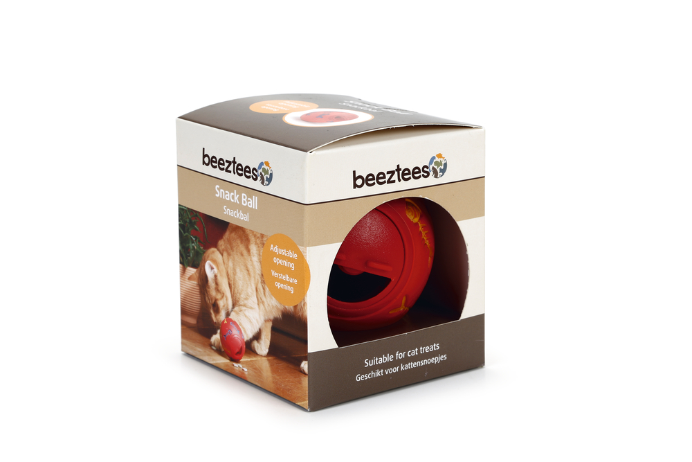 Beeztees Kedi Oyuncağı, Oyun ve Ödül Topu, Çeşitli Renklerde, 8cm