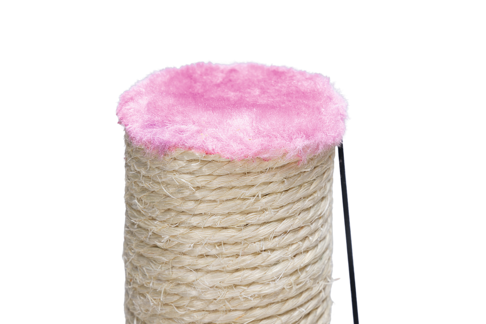 Beeztees Kedi Tırmalama ve Oyuncağı, Pembe, 27x27x40cm