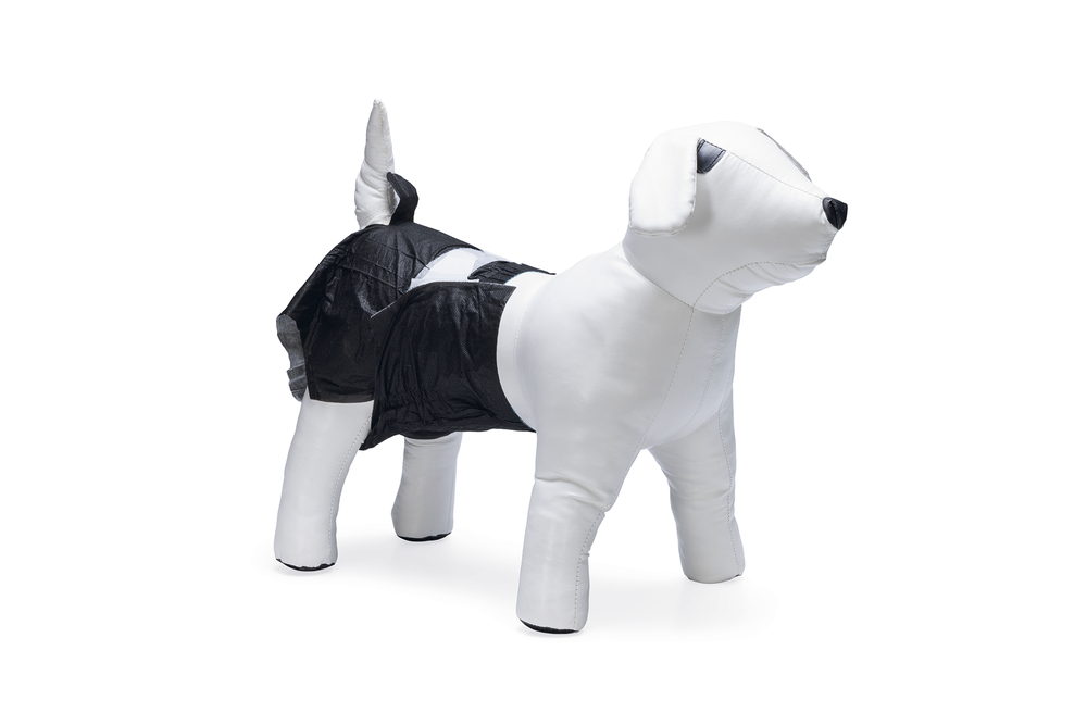 Beeztees Köpek Alt Bezi, Mükemmel Uyum, Kullan-At, Siyah, 10 Adet, L