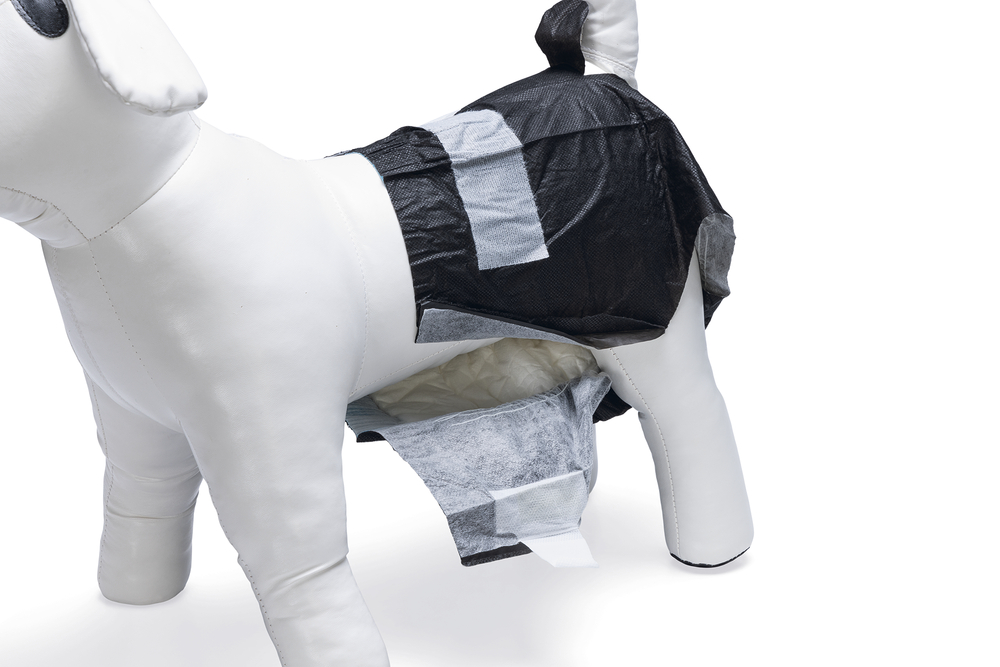 Beeztees Köpek Alt Bezi, Mükemmel Uyum, Kullan-At, Siyah, 10 Adet, L