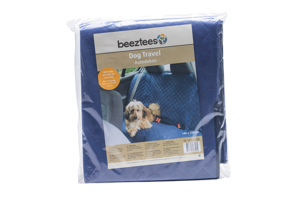 Beeztees Köpek Arka Koltuk Örtüsü, Yıkanabilir, Mavi, 140x120cm