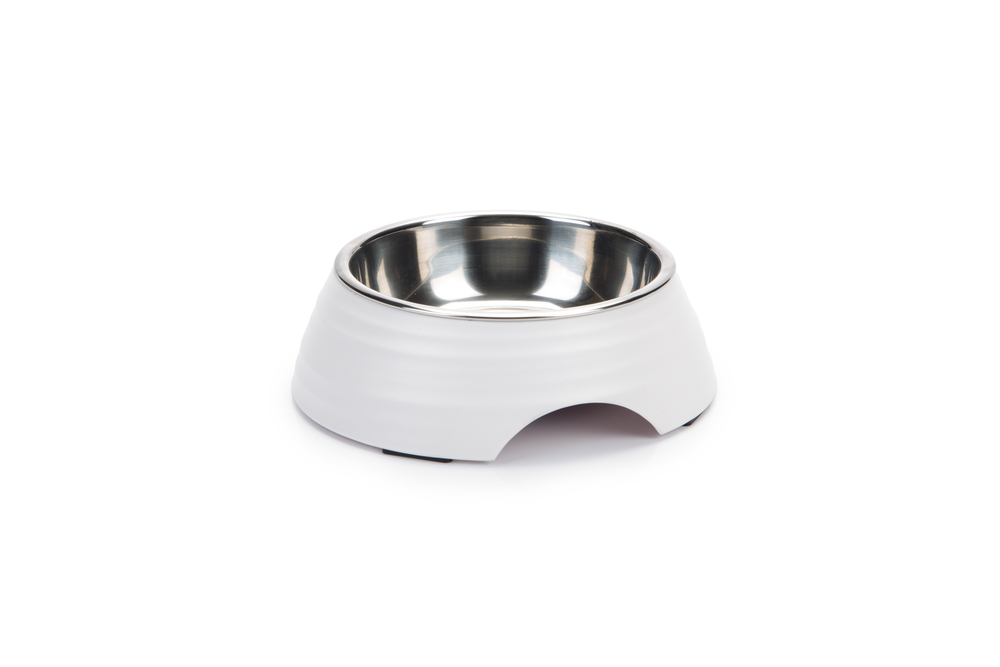 Beeztees Köpek Mama Su Kabı, Paslanmaz Çelik, 14cm