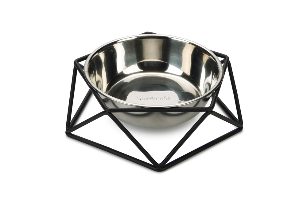 Beeztees Köpek Mama Su Kabı, Paslanmaz Çelik, 21,5cm, 700ml