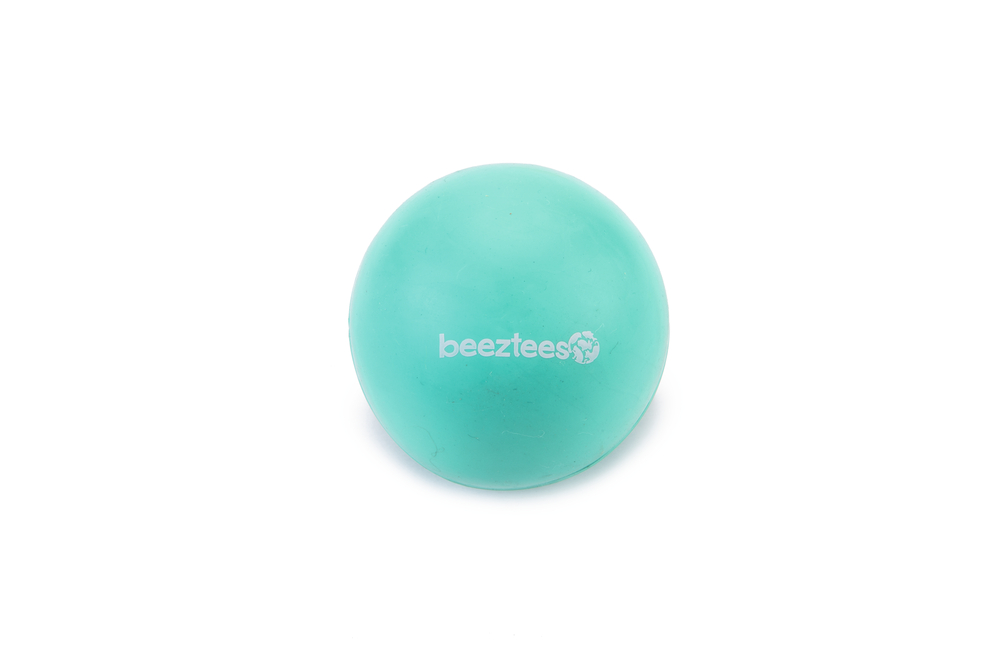Beeztees Köpek Oyuncağı, Dolu Top, Kauçuk, Turkuaz, 6,5cm