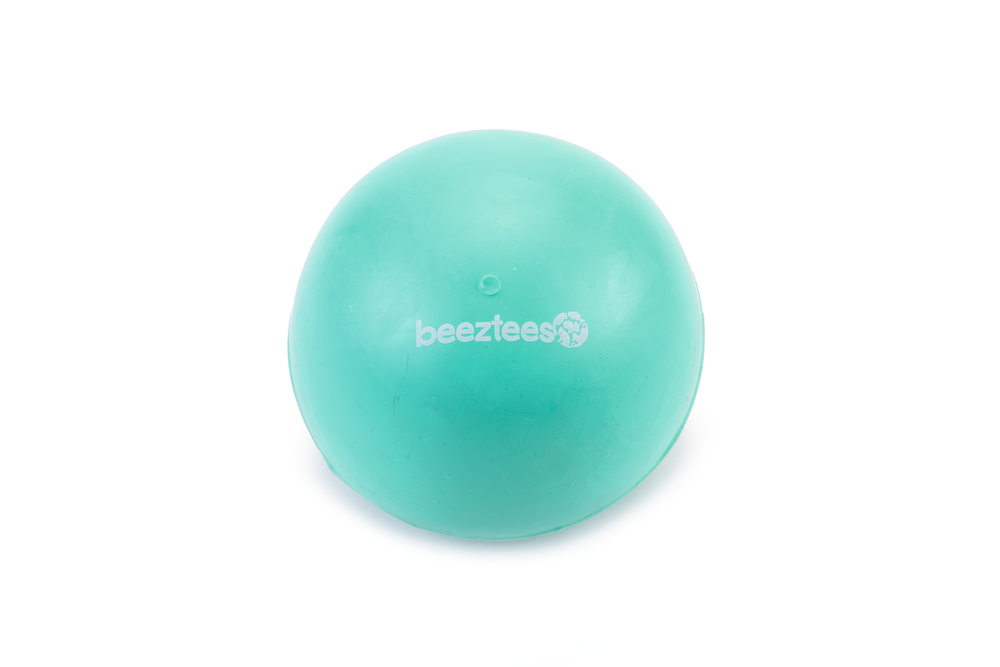Beeztees Köpek Oyuncağı, Dolu Top, Kauçuk, Turkuaz, 7,5cm