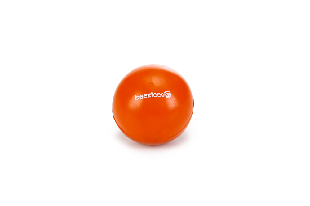 Beeztees Köpek Oyuncağı, Dolu Top, Kauçuk, Turuncu, 5cm