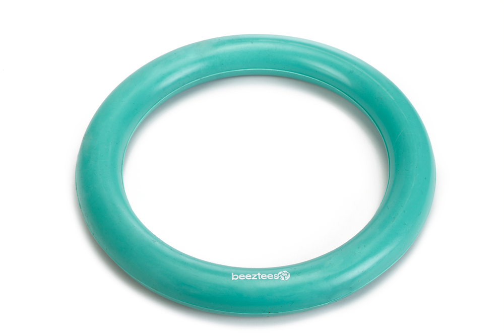 Beeztees Köpek Oyuncağı, İçi Dolu Halka, Kauçuk, Yeşil, 15cm