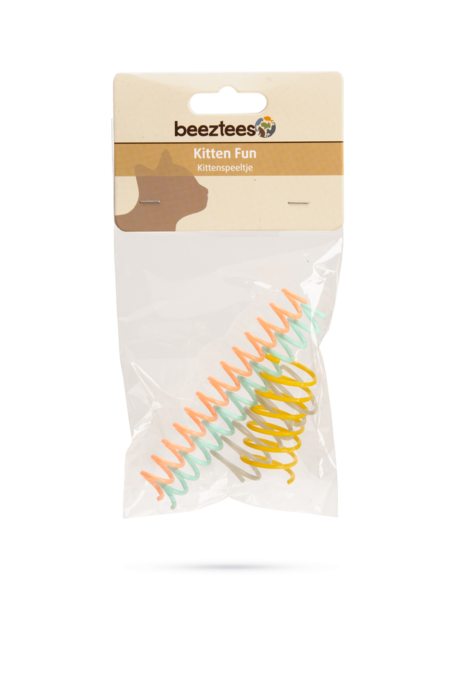 Beeztees Yavru Kedi Oyuncağı, Yay, 2 Adet 6x2,5cm, 2 Adet 11x1,5cm