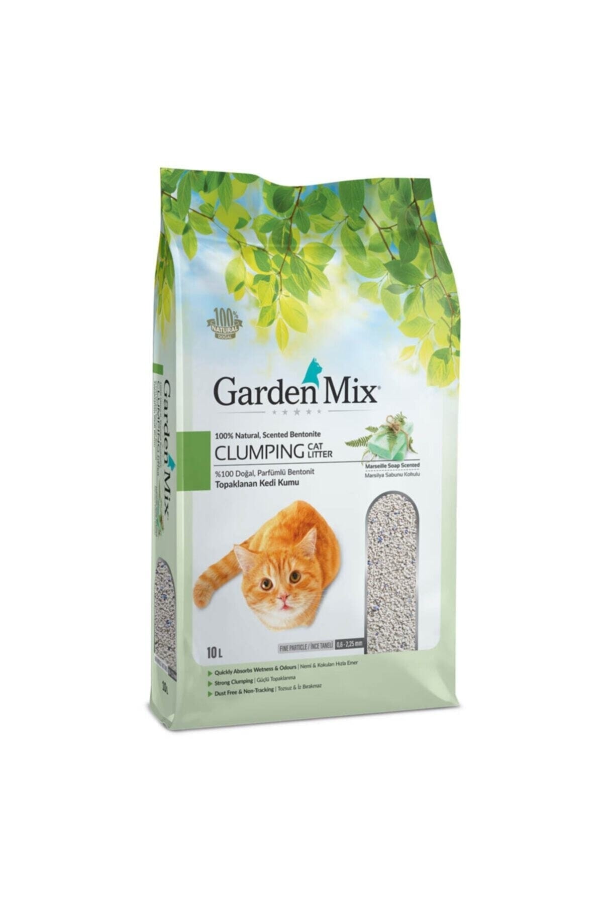 Gardenmix Bentonit Marsilya Sabunu İnce 10l