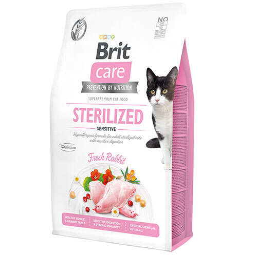 Brit Care Cat G-F Sterilized Sensitive Fresh Rabbit 2 Kg Brit Care Cat G-F Sterilized Sensitive Fresh Rabbit 2 Kg