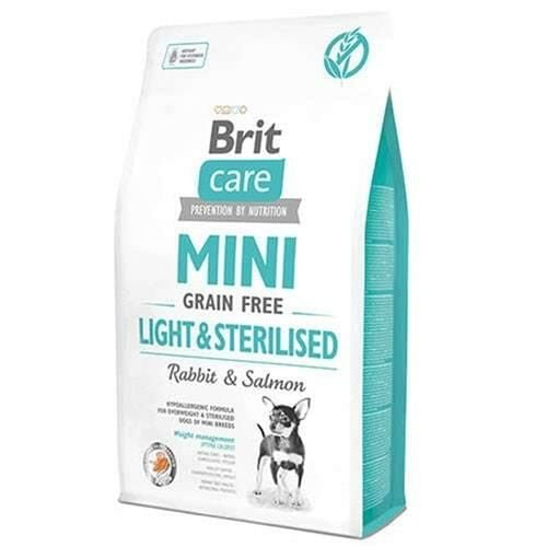 Brit Care Mini G-F Light & Sterilised Rabbit & Salmon Fresh 2 Kg