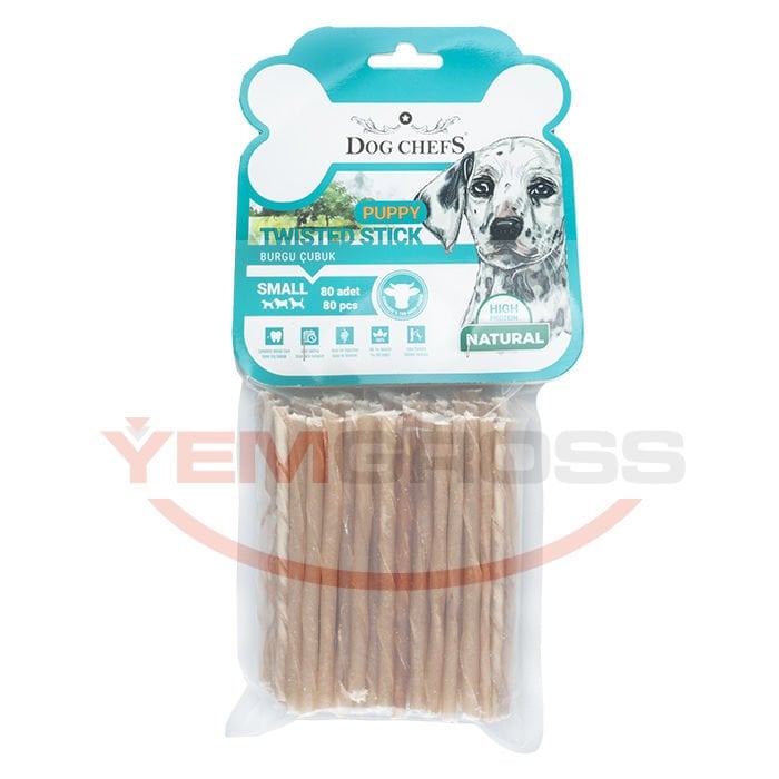 Burgulu İnce Puppy Naturel 80 li Paket