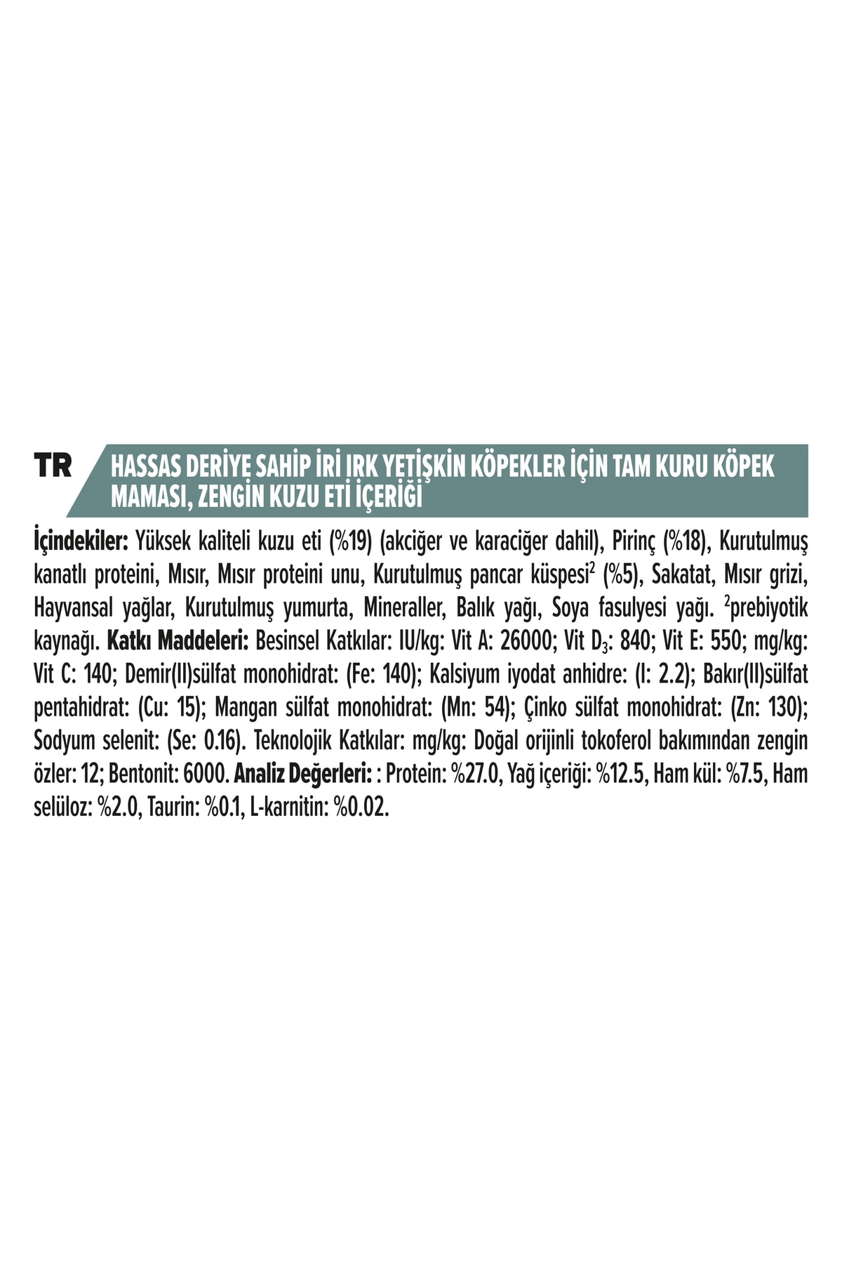 Pro Plan Large Robust Kuzu Etli Köpek Maması 14 Kg