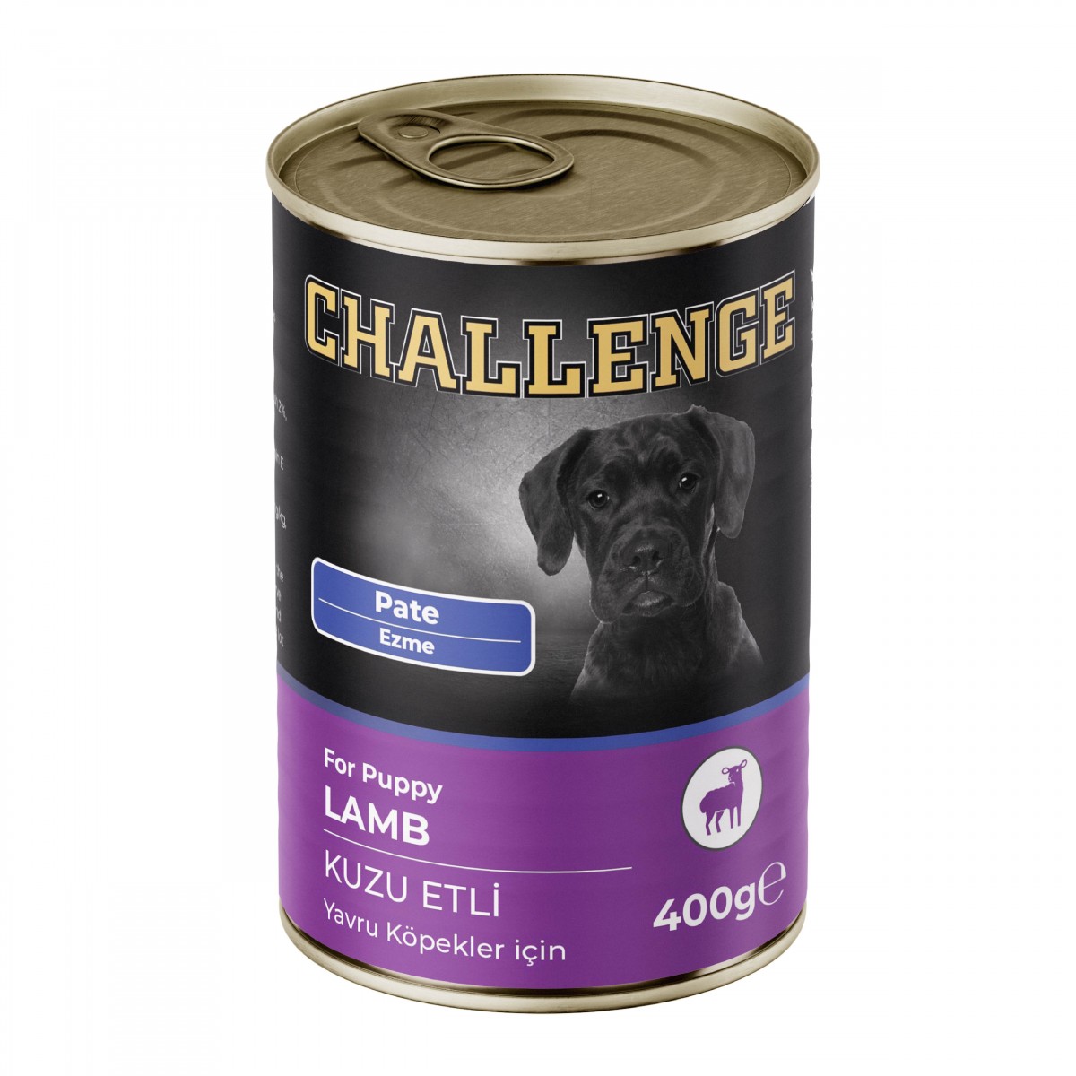 Challenge Pate Kuzu Etli Yavru Köpek Konservesi 400 gr Challenge Pate Kuzu Etli Yavru Köpek Konservesi 400 gr