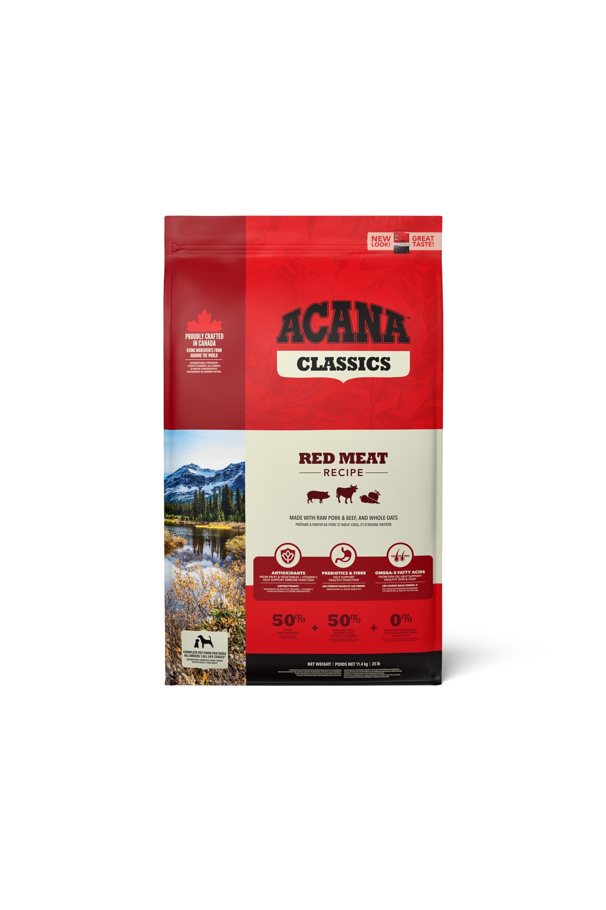 Acana Classic Red Kuzu Etli Yeti kin Kopek Mamas 11 4 Kg