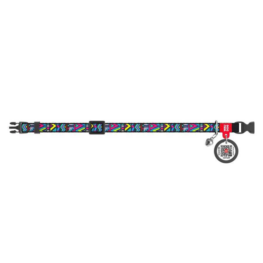 Collar QR Pasaportlu Kedi ve Ufak Irk Köpek Boyun Tasması 20-30 Cm 10 MM "İndie" (5270)