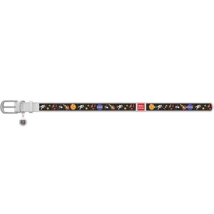 Collar Waudog Nasa Desenli QR Pasaportlu Köpek Boyun Tasması 46-60 Cm (0035-0047-15)