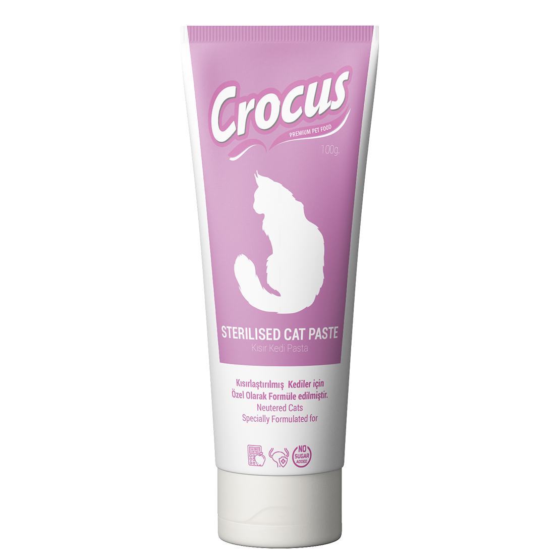 Crocus Kedi Sterilised Malt Macunu 100 Gram