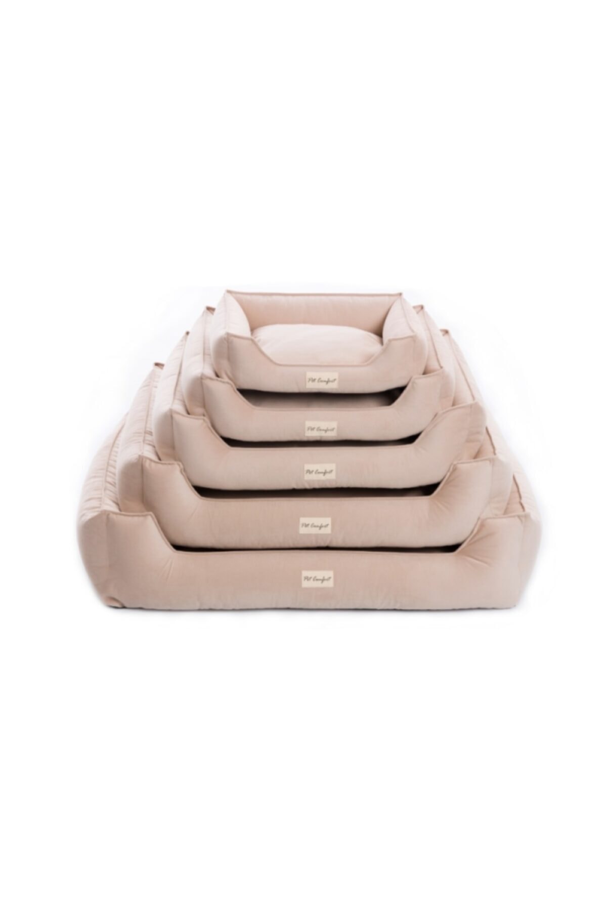 Pet Comfort Delta  Ekru Köpek Yatağı L 105x80cm