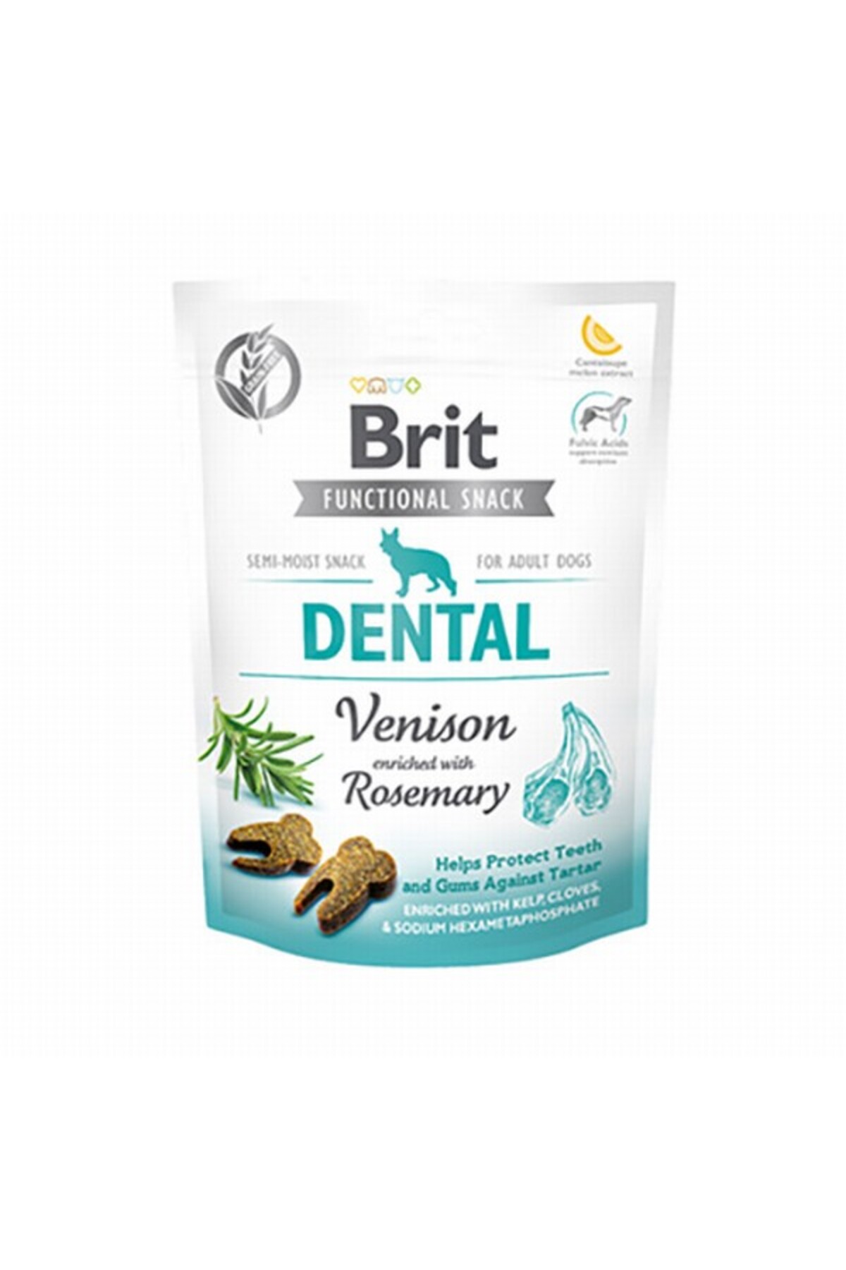 Brit Care Dog Funct. Snack Dental Venison & Rosemary 150 Gr