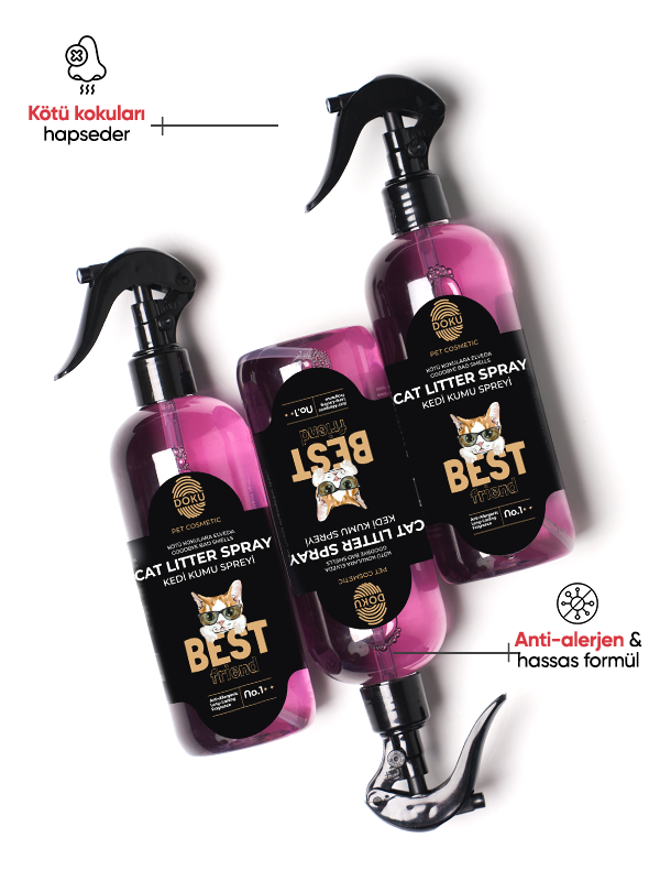 Doku Pet Cat Litter Spray 400 ml Doku Pet Cat Litter Spray 400 ml