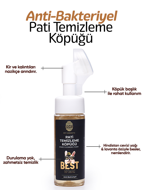 Doku Pet Paws Cleaning Foam 150 ml Doku Pet Paws Cleaning Foam 150 ml