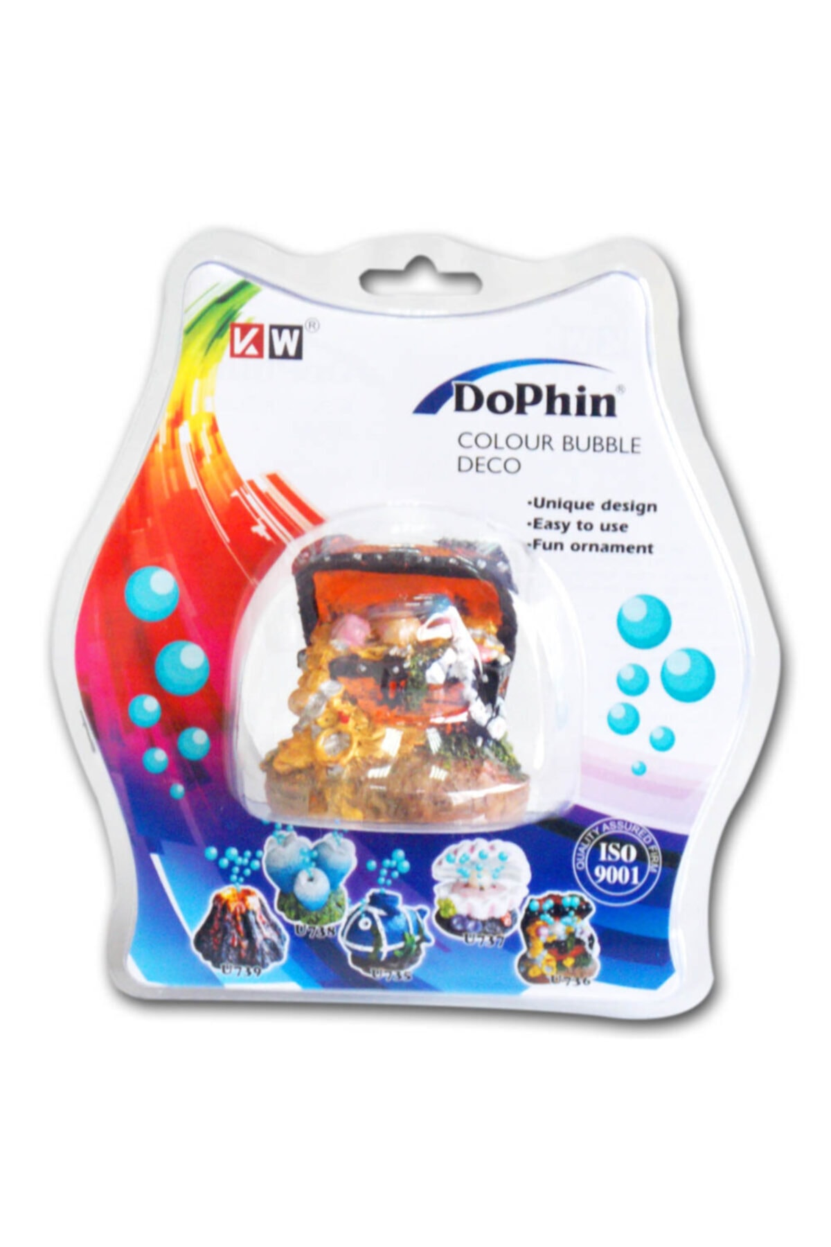 Dophin Sandık Kabarcık Çıkartan Akv.süsü