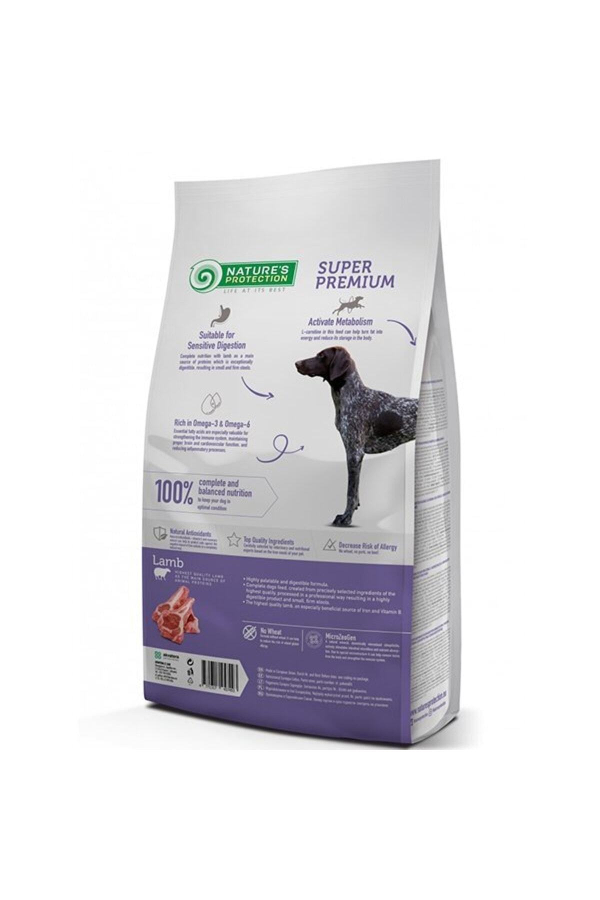Natures Protection Kuzu Etli Köpek Maması 12 Kg
