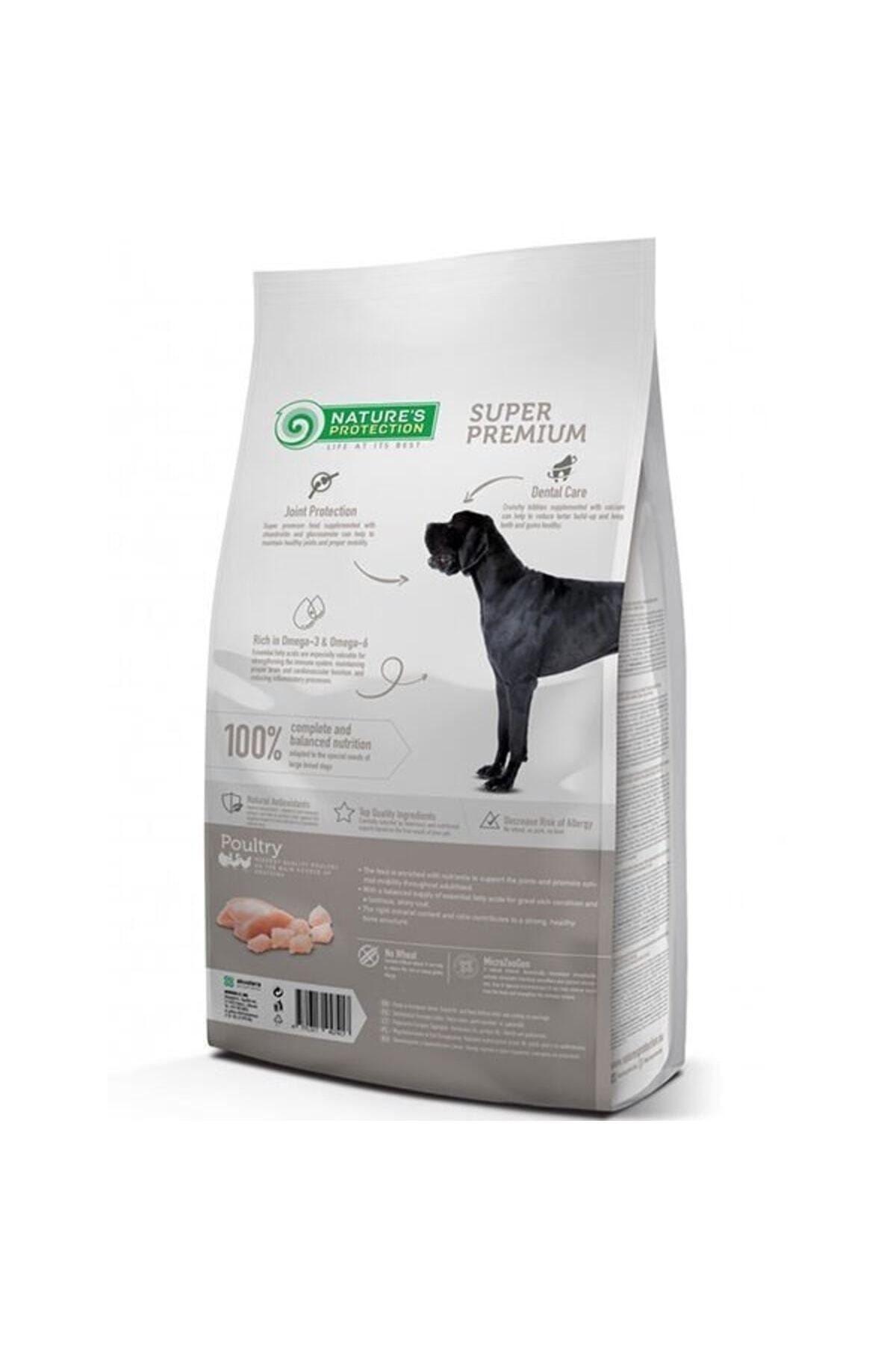 Düşük Tahıllı %80 Hayvansal Proteinli Büyük Irk Köpek Maması 12 Kg