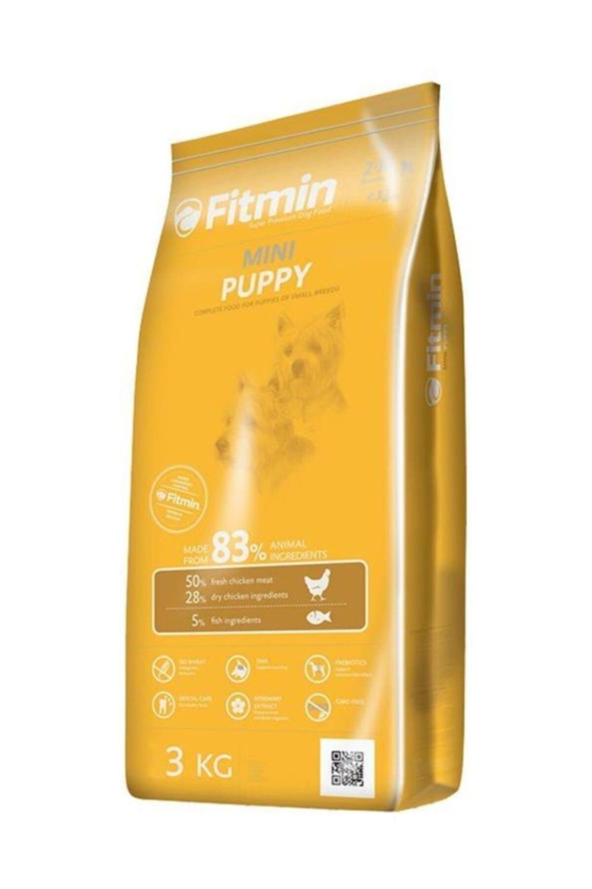 Fitmin Mini Puppy %50 Taze Tavuk Etli Ufak Irk Yavru Köpek Maması 3 Kg