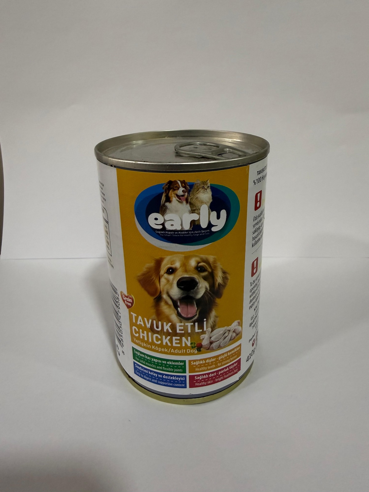 EARLY YETİŞKİN KÖPEK YAŞ MAMA TAVUKLU 410 GR EARLY YETİŞKİN KÖPEK YAŞ MAMA TAVUKLU 410 GR