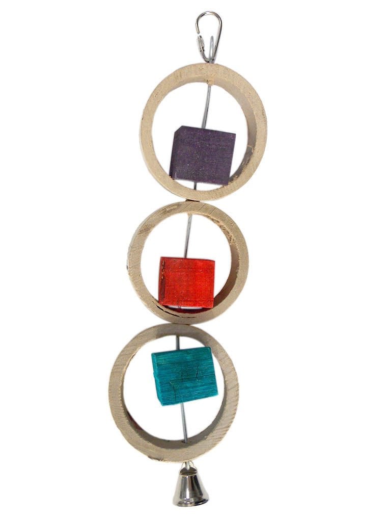 Eastland Ahşap,halkalı Kuş Oyuncağı 32x16 Cm