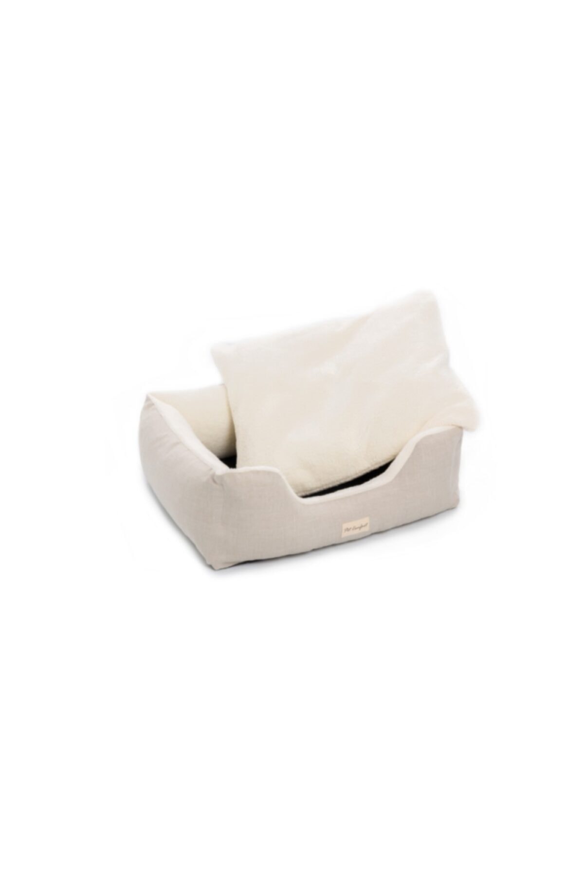 Pet Comfort Echo  Ekru-Ekru Kedi ve Köpek Yatağı S 60x50cm