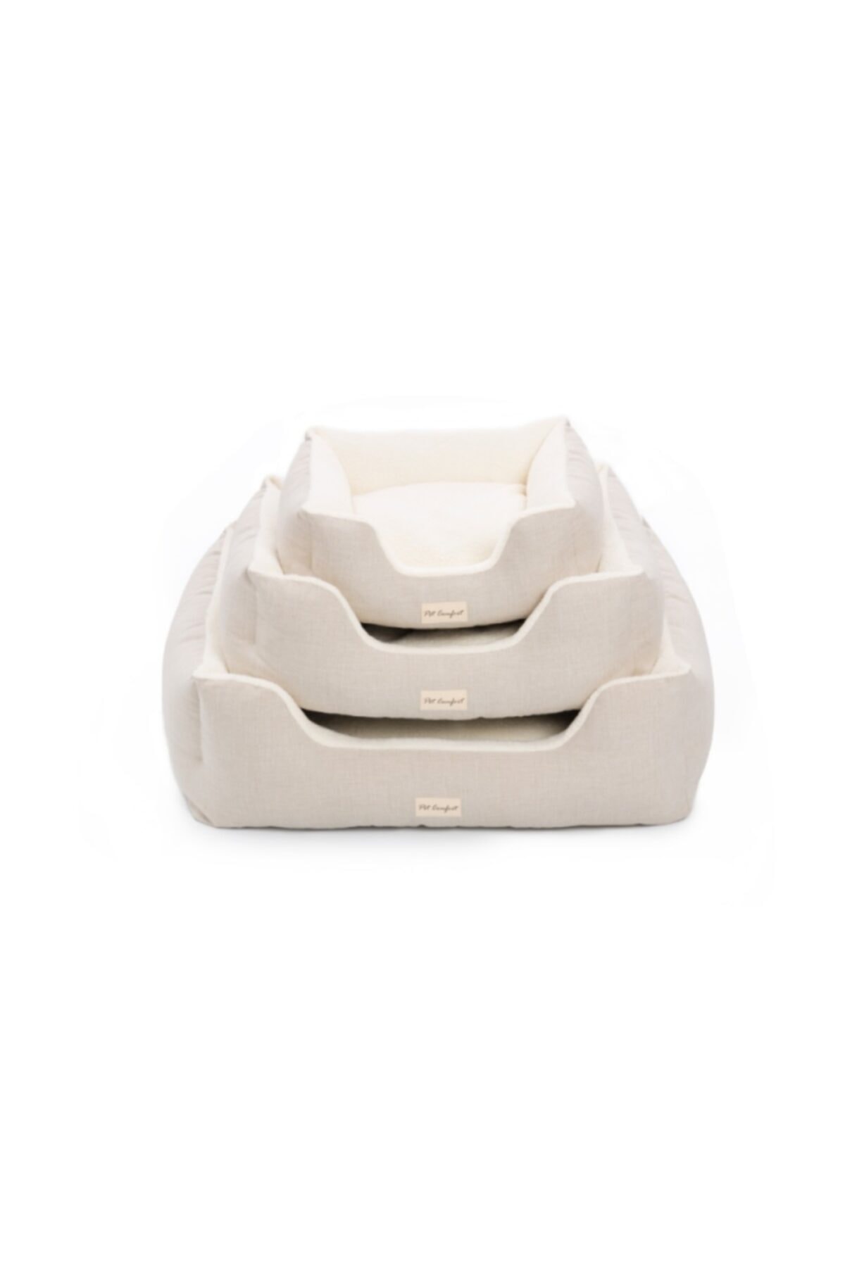 Pet Comfort Echo  Ekru-Ekru Kedi ve Köpek Yatağı S 60x50cm