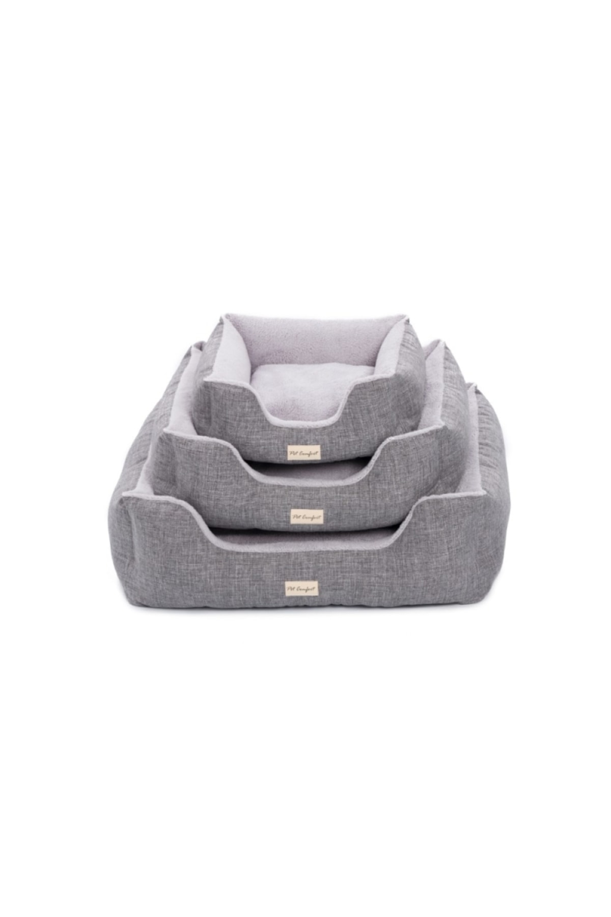 Pet Comfort Echo  Gri-Gri Köpek Yatağı L 105x85cm